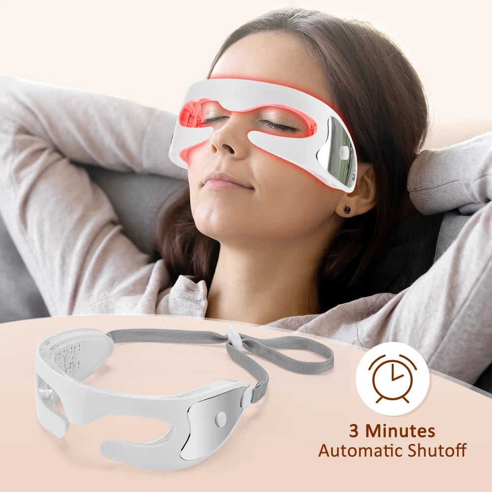 Anti-aging Eye Massager LED Photon Therapy Relax Fatigue Relief Lighten Dark Circles Smooth Eye Fine Line Beauty Eye Care