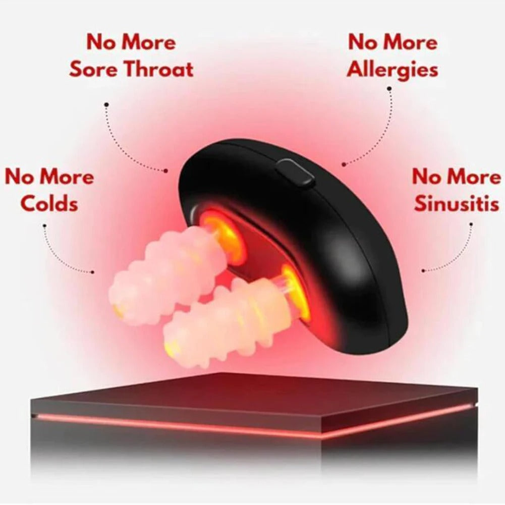 Portable Infrared Rhinitis Device Portable Red Light Nose Therapy Infrared Nasal Therapy Device for Improving Nasal Ventilation