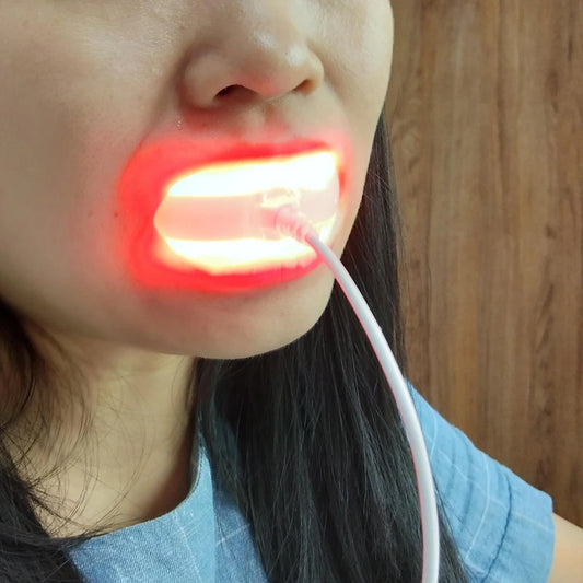 Clinic Red Laser Oral Therapy Gum Disease Oral Care Red Light Therapy Promotes Healing Relieves Pain