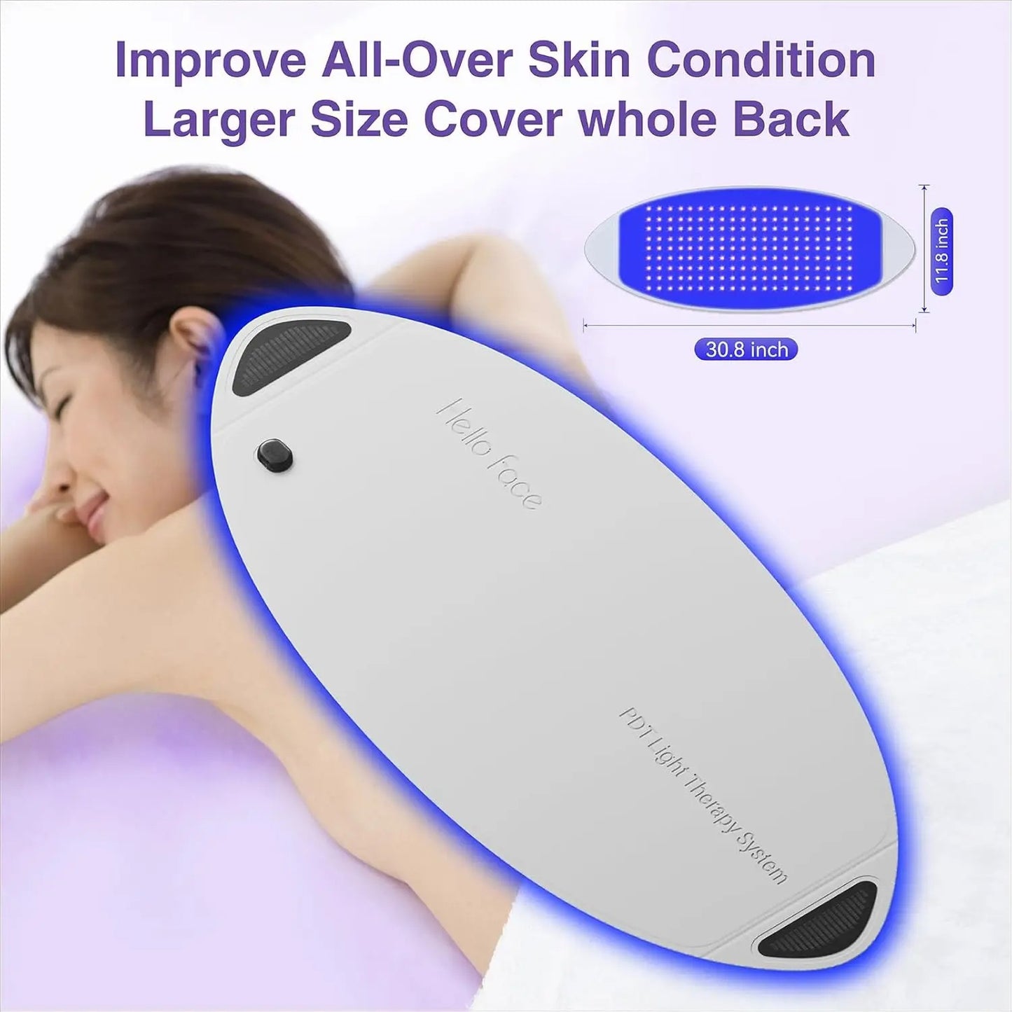 Hello Face L6 510K Red Light and infrared Therapy Mask 720 LED Chips Panel Facial Body Skin Rejuvenation Salon Device